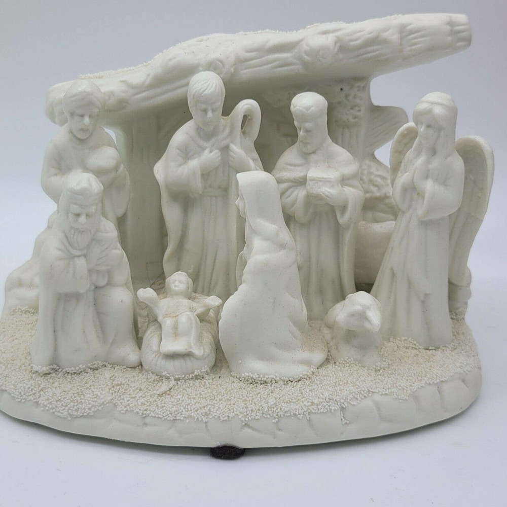 Vintage Nativity Decorative Ceramic